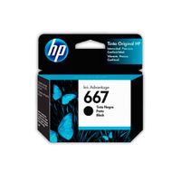 Tinta Hp 3ym79al (667) Black