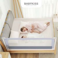 BARANDA DE SEGURIDAD PARA CAMA BEBES Y NIÑOS 1.80 metros