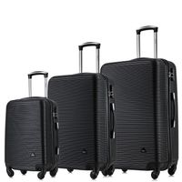 MALETAS DE VIAJE SET DE 3 ROYAL NEGRO