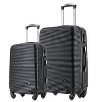 MALETAS DE VIAJE SET DE 2 ROYAL NEGRO