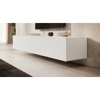 Mesa de TV Flotante Lika color Blanco 4 puertas TU MESITA