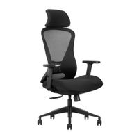 Silla de Oficina Profesional Ergonómica Evox GK2-BH - Negro