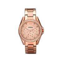 Reloj Fossil ES2811 Riley Oro Rosa de Dama
