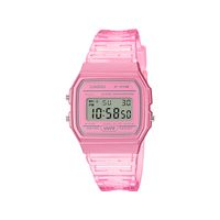 Reloj Femenino Casio F91WS-4 Transparente Rosa