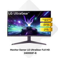 Monitor Gamer LG UltraGear 24GS50F-B 23.7” Full HD 180 Hz 1ms MBR