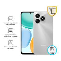 Smartphone Honor X5c Plus 4GB+256GB Meteor Silver Dual Sim
