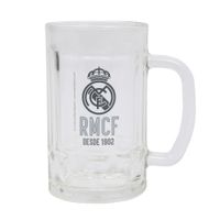 Mug REAL MADRID Statement de Vidrio 420ml