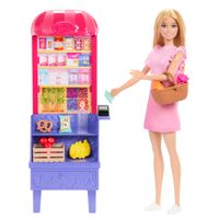 Playset BARBIE Malibu Shopping con Accesorios