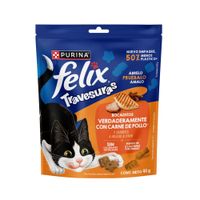 Snack para Gato FELIX Bocaditos de Pollo Bolsa 40g