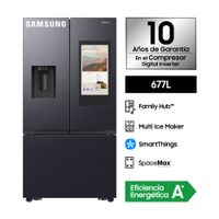 Refrigeradora Samsung French Door Family Hub RF32CG5910B1PE 677L Negro