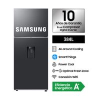 Refrigeradora Samsung Top Mount Freezer 384L RT38DG6730B1PE Black