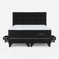 Dormitorio con Cajones Tempo Plus Issey Grafito King