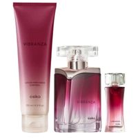 Set Vibranza perfume de mujer con mini y locion Perfumada