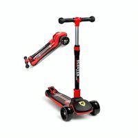 Scooter Premium Musical con Luces Plegable Ajustable Hidráulico para Niños