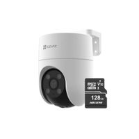 Cámara Inalámbrica WiFi PT H8C Para Exteriores Full Hd Micro SD 128GB - Ezviz