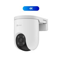 Cámara De Seguridad Ezviz Wifi H8C 4K 8MP para exterior  - Blanco