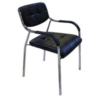 Silla Fija IM-SOFT II Silla de visita color negro