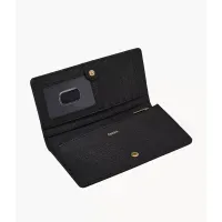 Fossil - Billetera SWL2897001 Emery Large Snap Bifold para Mujer