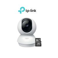Cámara de Seguridad Wi-Fi 360º Tapo C200C + Micro SD128gb - Tplink