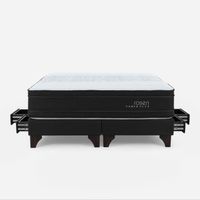 Cama con Cajones Tempo Plus Grafito King