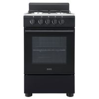 Cocina Bord 20"" 4 Hornillas Negro
