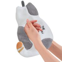 Secador de Mano Absorbente Diseño Gato Gris