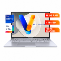 Laptop ASUS Vivobook 16 Intel Core i9-13900H 16GB RAM 1TB SSD Pantalla 16"" Transparent Silver