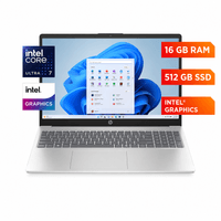 Laptop HP 15 Intel Core Ultra 7 255U 16GB RAM 512GB SSD Pantalla Touch 15.6"" FHD IPS Windows 11 Natu
