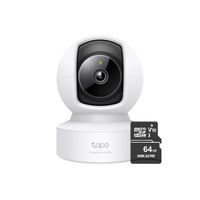 Cámara de seguridad Tapo C222 2K QHD 4MP + Micro SD 64GB para interiores- Blanco
