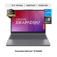 Laptop Lenovo IdeaPad Slim 3i 15.3"" Intel Core i5 512GB 16GB WUXGA