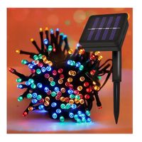 Tira de luces LED Solares 30 Metros 300L Multicolor