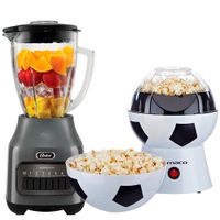 Combo Licuadora 6 Vel Oster BLSTPEG-GPB más Máquina de Pop Corn PO2018