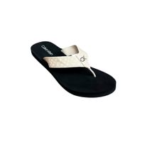 Sandalia Calvin Klein Dama Caluha Ivory 150 Talla 5