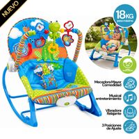 Silla Mecedora Musical Rocker 3en 1 Ranita