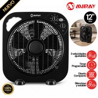 Ventilador Circulador Miray 12 VMC-1052 Negro