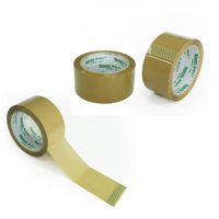 Cinta de embalaje de colores 200 Yardas Abano - Pack 3