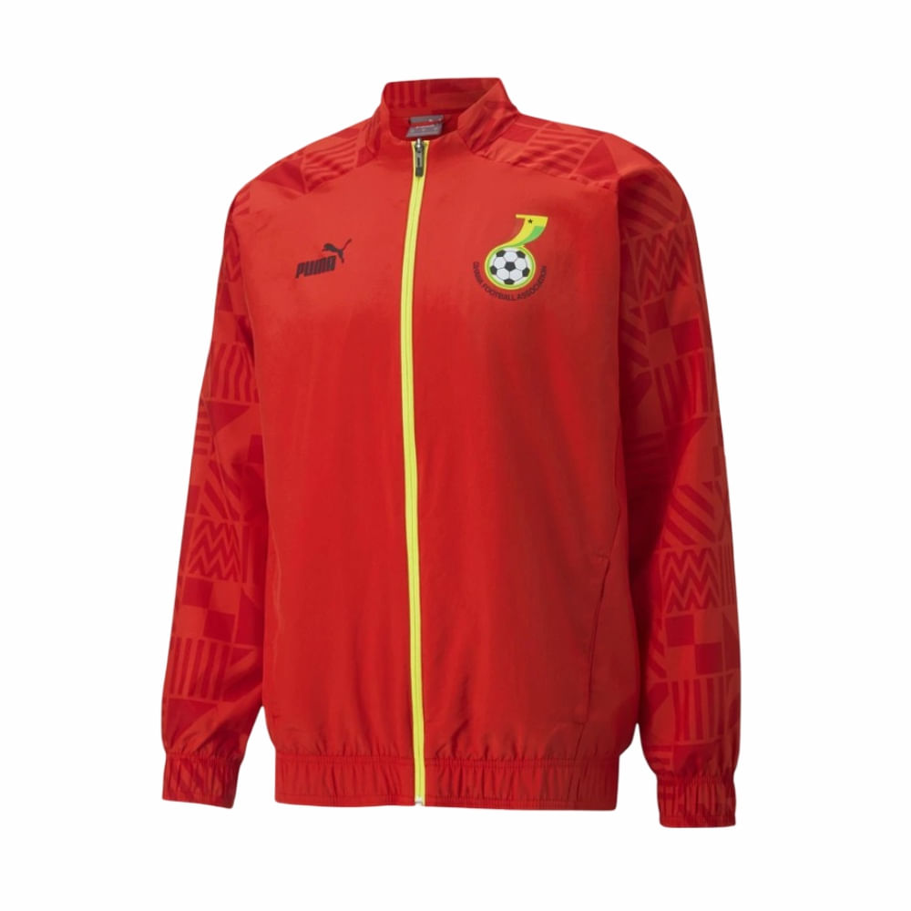 Casaca Puma Red Talla S Hombre Seleccion Ghana