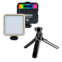 Mini Luz Led Ulanzi Vl49 Rgb Recargable  Trípode Multifuncional