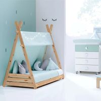 Cama Montessori Kusi Plaza y Media Movenda
