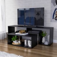 Mesa de TV Extensible Guaiba 65"" Movenda Negro