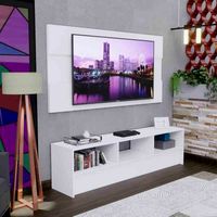 Centro de Entretenimiento Vista Alegre 65"" Movenda Blanco