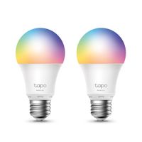 Foco TP-Link Tapo L530E (2-Pack) Smart Wi-Fi Light Bulb Multicolor