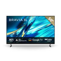 TV 50"" BRAVIA 3 II | XR Processor | 4K Ultra HD | Alto rango dinámico (HDR) | Smart TV (Google TV)