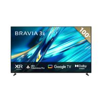 TV 100"" BRAVIA 3 II | XR Processor | 4K Ultra HD | Alto rango dinámico (HDR) | Smart TV (Google TV)