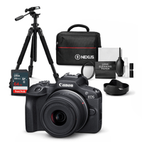 Cámara Mirrorless EOS R100 + Lente RF S 18-45mm f/4.5-6.3 IS STM +  Kit Ultimate