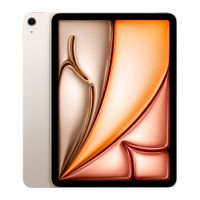 iPad Air 11"" 128GB, 12GB RAM, cámara principal 12MP y frontal 12MP, Chip M4, iPaOS, starlight
