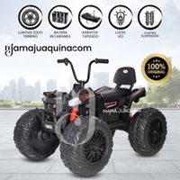 Cuatrimoto a Batería «UTV HOLLICY» 24V con MP3 Negro