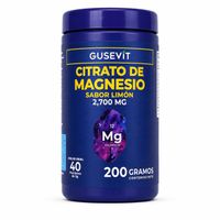 Citrato de Magnesio Gusevit 200 g Sabor Limón