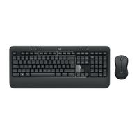 Teclado Logitech + Mouse Mk540 Wireless Usb Black