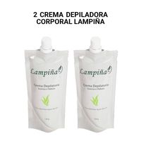 2 Crema Depiladora Corporal Lampiña